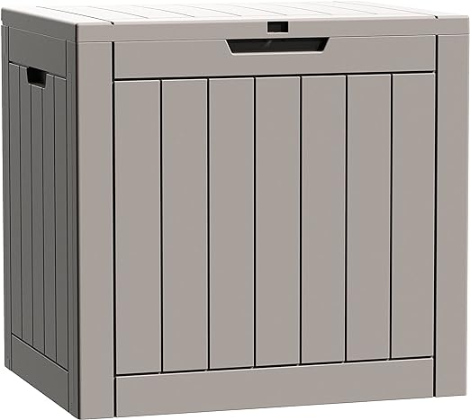 30 Gallon Outdoor Storage Box for Food Deliveries, Patio Tools, Outdoor Cushions & Pillows