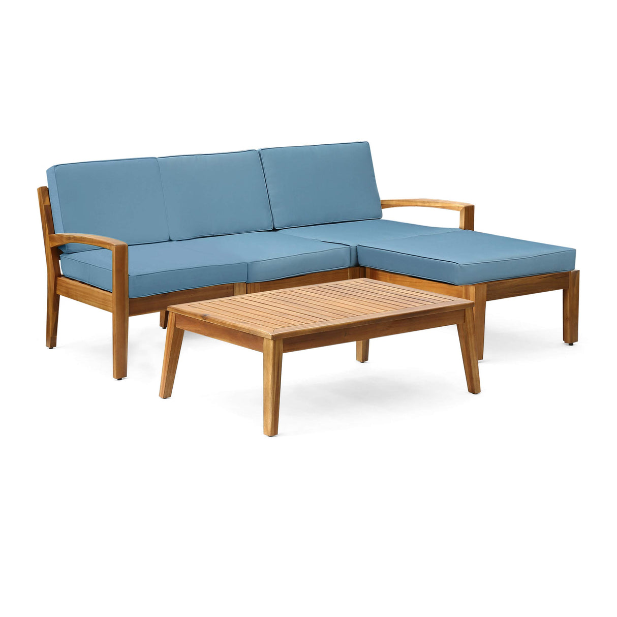 Grenada Sectional Sofa Set | 5-Piece 3-Seater | Includes Coffee Table