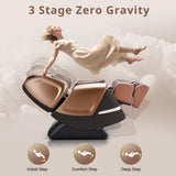 2024 4D Massage Chair for Full Body, Zero Gravity Recliner with Dual Mechanism