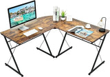 L-Shaped Gaming Desk, 59" Home Office Desk Computer Table Writing Table