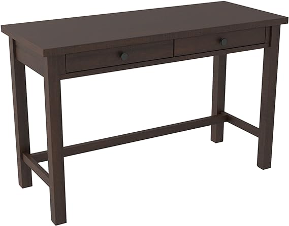 Dorrinson Modern Farmhouse 47" Home Office Desk with 2 Drawers