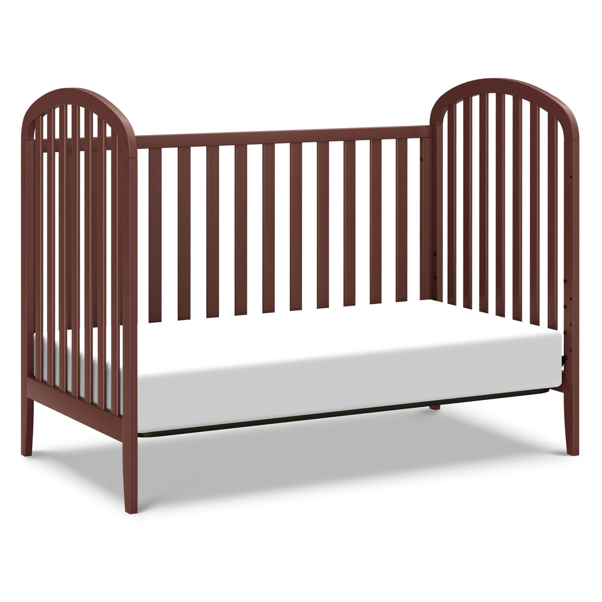 , Beau 3-in-1 Convertible Crib in Crimson, Gold Certified