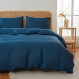 Duvet Cover King Size, 100% Rayon Derived from Bamboo, Luxury Silky Cooling Duvet Cover