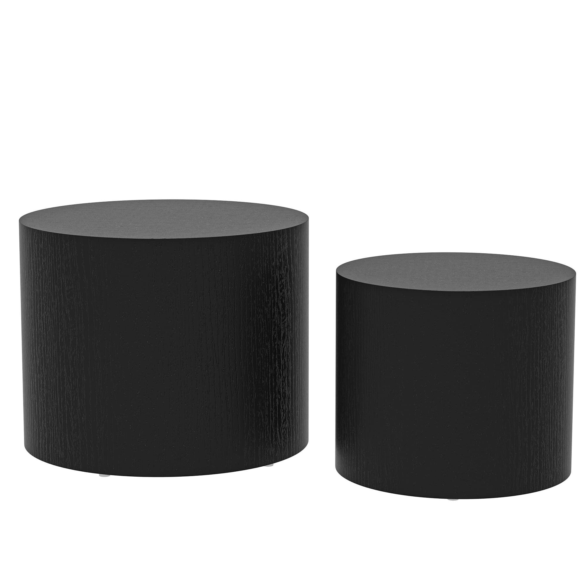 End Table Set of 2, Shape Nesting, for Multi Spaces, Bed Room, Living Room