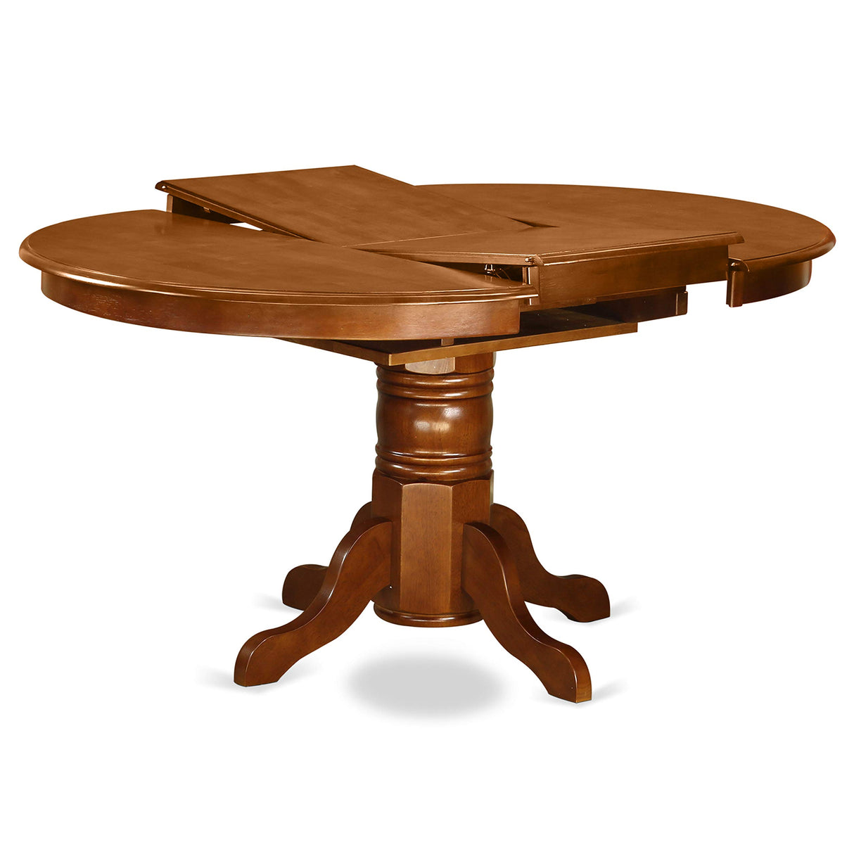 Avon 5 Piece Room Furniture Set Includes an Oval Kitchen Table with Butterfly Leaf