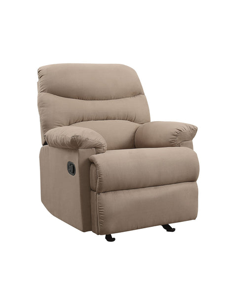 Furniture Arcadia Recliner in Light Brown