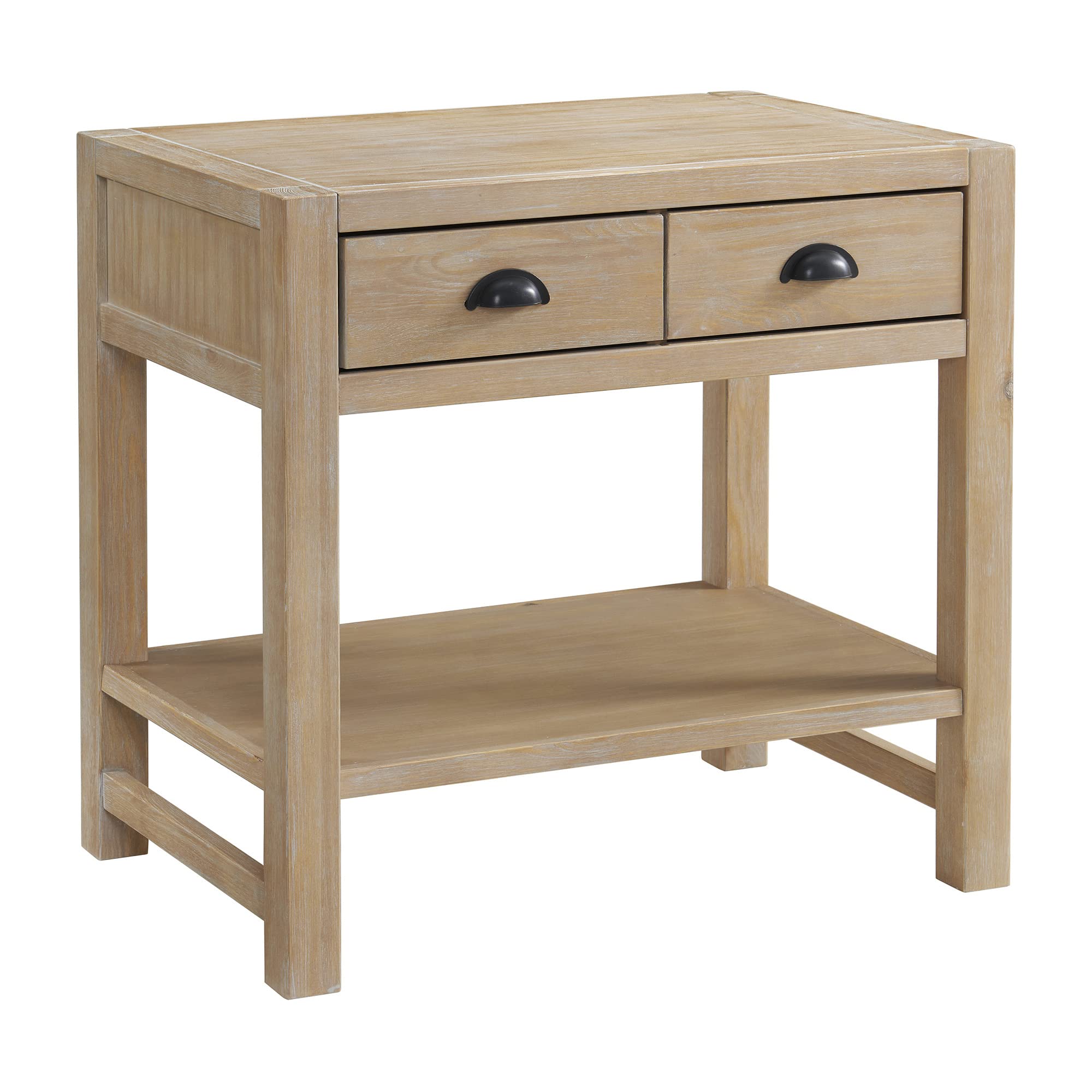 4-Piece King Bedroom Set - Solid Pine Wood, Includes King Bed