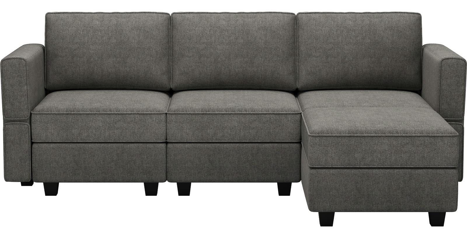 Sectional Sofa Modular L Shaped Couch 3 Seater Sectional Couch