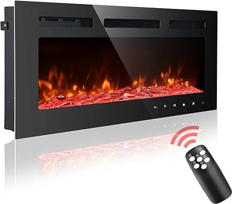 Electric Fireplace Wall Mounted