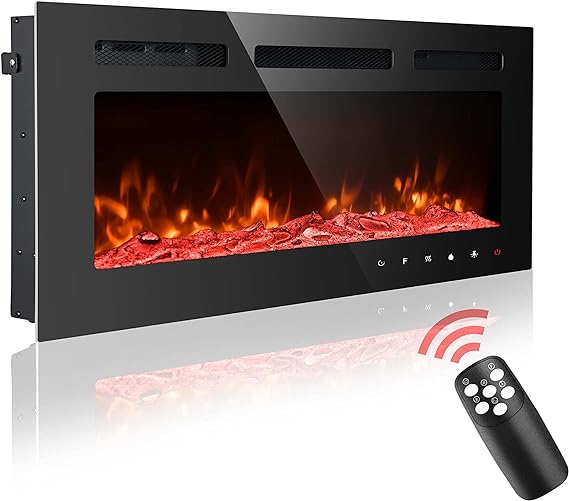 Electric Fireplace Wall Mounted