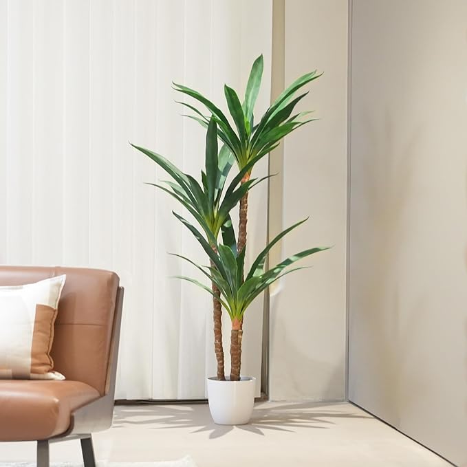 Artificial Fiddle Leaf Fig Tree - 6ft Fake Ficus Lyrata Plant