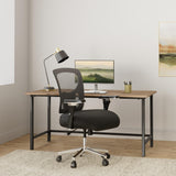 Ergonomic Home Office Desk Chair - 500lbs Heavy Duty Mid Back with Lumbar