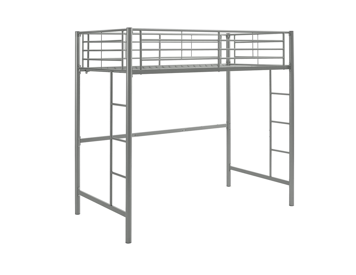 Twin over Loft Bunk Bed Twin Size Bedframe with Ladder