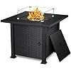 43'' Propane Fire Pit,50,000 BTU Outdoor Fireplace  Backyard Garden