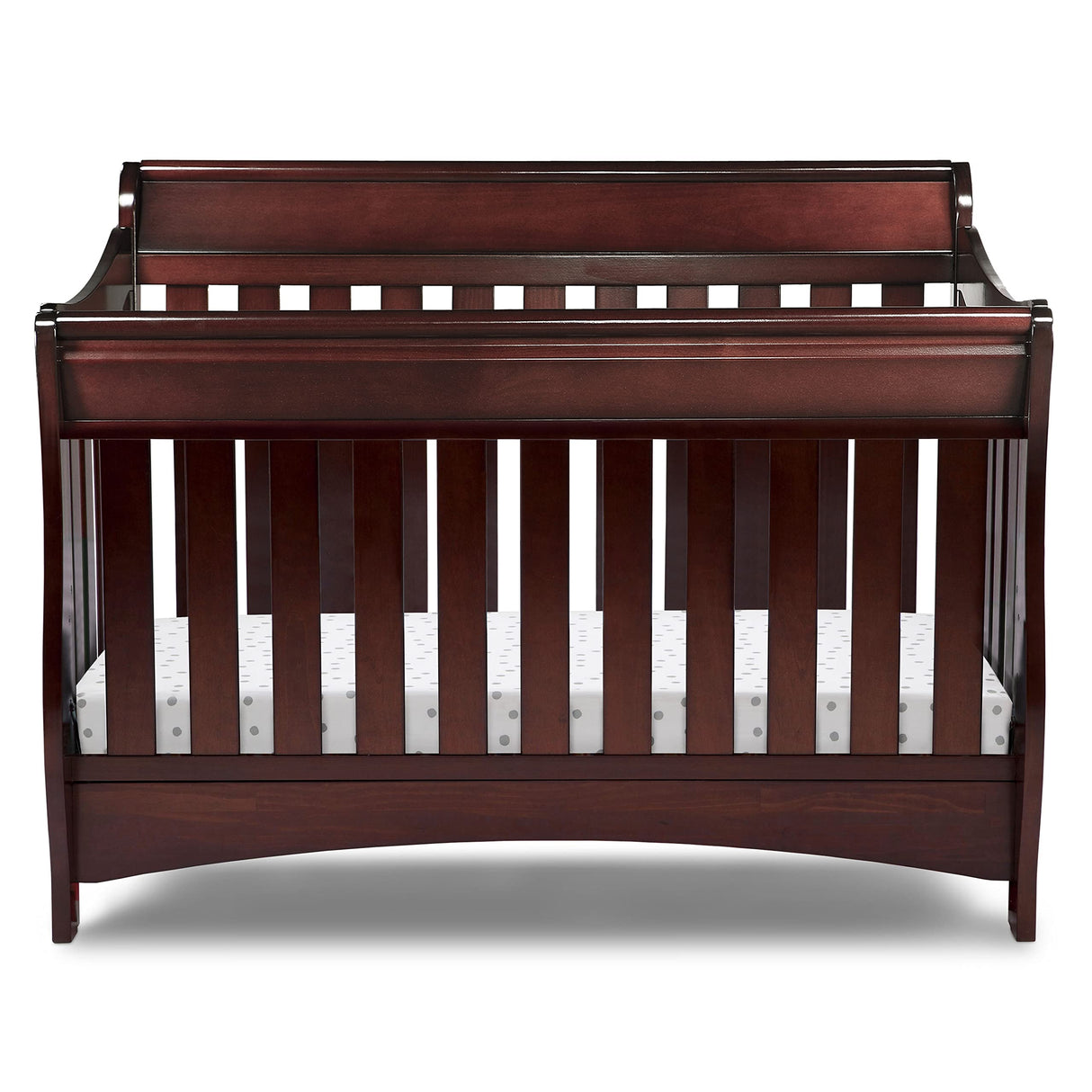 Bentley S Series 4-in-1 Convertible Baby Crib, Black Cherry Espresso