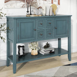 Aprilsoul Buffet Sideboard with Storage, Console Table with 4 Drawers