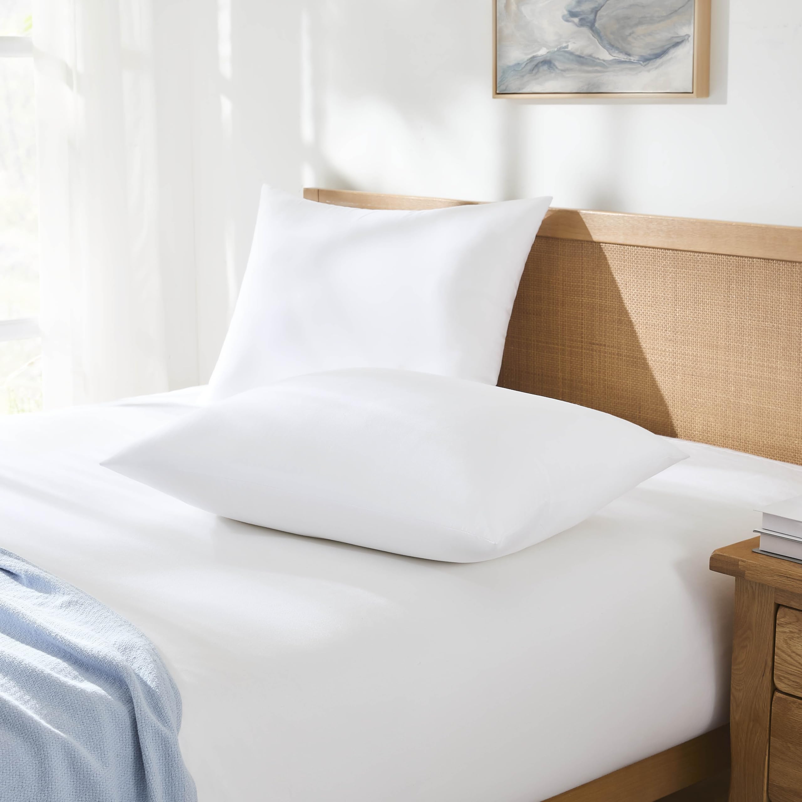 Bed Pillows for Sleeping - Breathable & Comfortable, Ideal for Side