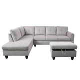 Couches for Living Room L Shaped Couch Upholstered Futon Sofa Comfy