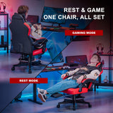 Gaming Chair,Ergonomic Computer Desk Chair with Footrest