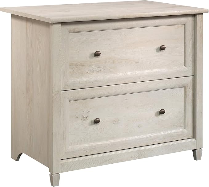 Edge Water 2 Drawer Lateral Filing Cabinet, Office File Cabinet, in Washed Walnut