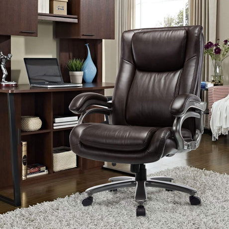 Big & Tall 400lb Office Chair - High Back Executive Computer Chair Heavy Duty Metal