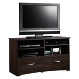 TV Stand with Drawers, For TV's up to 46", Cinnamon Cherry finish