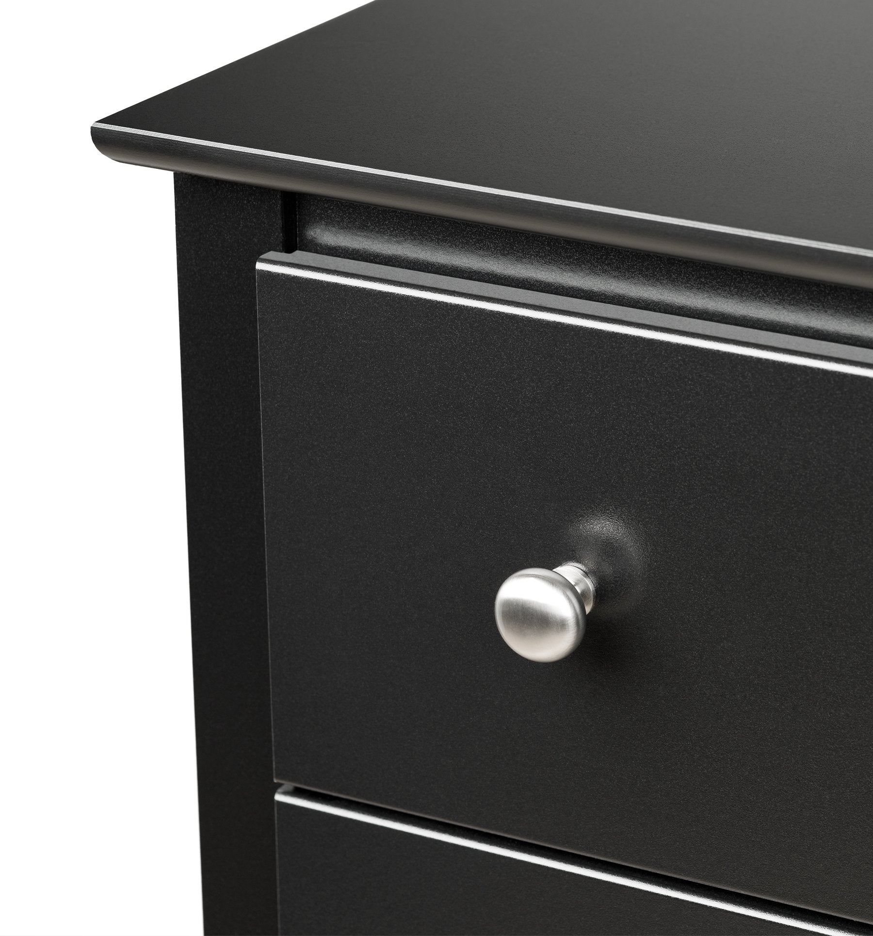 Fremont 2 Drawer Nightstand: Elegant Bedroom Furniture, Bedside Table with Open Shelf
