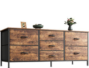 Dresser with 7 Drawers, 47 Inch Dresser TV Stand for 43, 50, 55 Inch TV