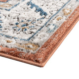 Nyla Collection Area Rug 10' x 14' Salmon Pink