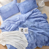 Byourbed Chunky Bunny Homie - Coma Inducer® Oversized King Comforter Set - Kentucky Blue