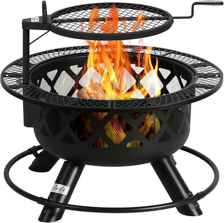 Fire Pit Outdoor Fire Pit for Wood Firepits for Outside Patio