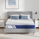 Queen Mattress, 12 Inch Queen Size Hybrid Mattress with Individual Pocket Spring