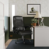 Ergonomic Office Chair,Big and Tall Leather Office Chair,Comfortable Executive Office