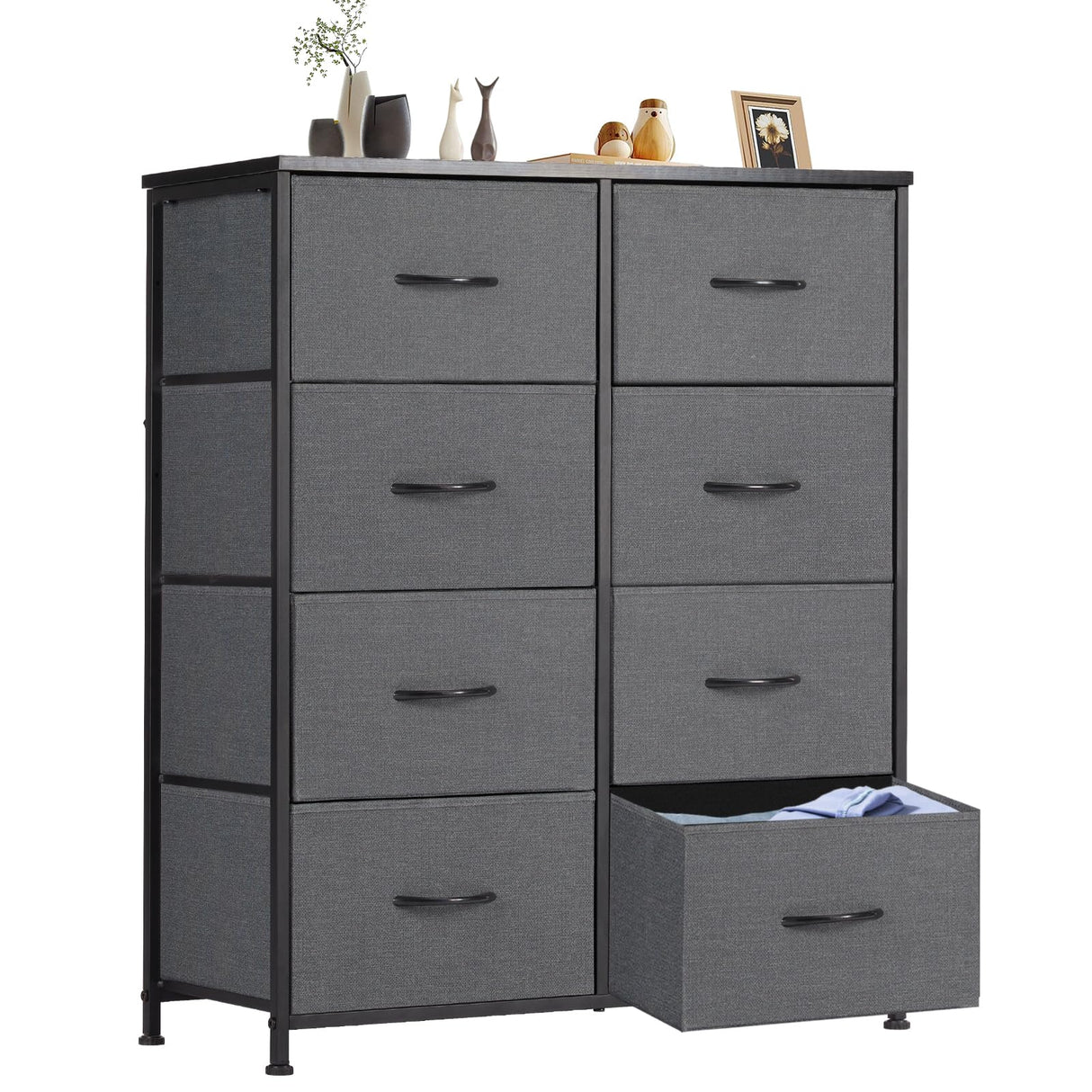 NCH2-8BC-SW-GY, 8 Drawers, Grey