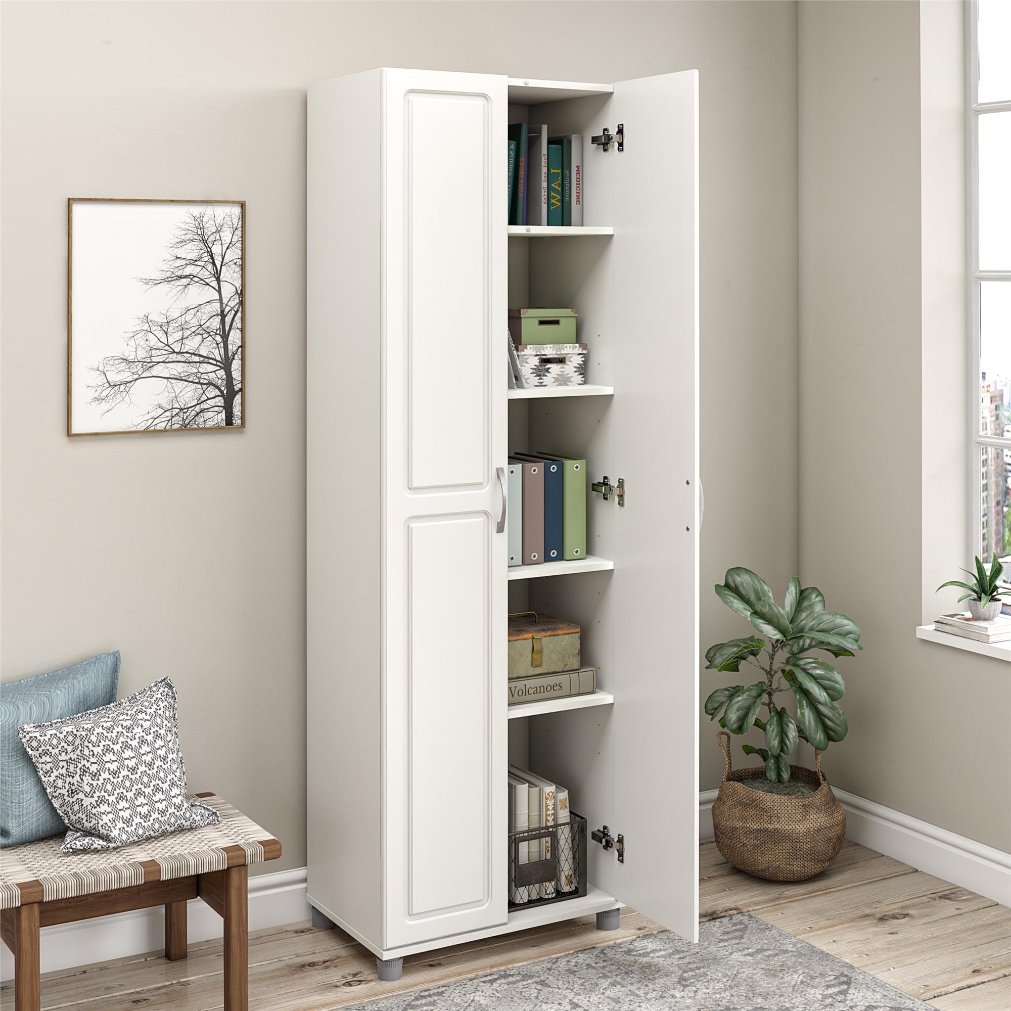 Evolution Kendall 24" Utility Storage Cabinet - White
