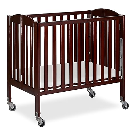 3-in-1 Folding Portable Crib, Natural, Large
