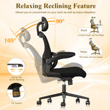 Ergonomic Office Chair with Adjustable Lumbar Support