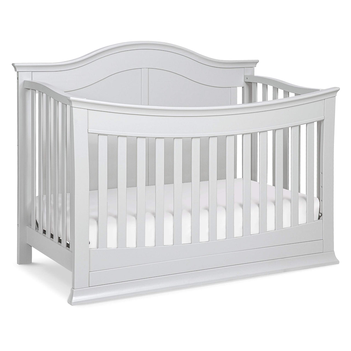 Meadow 4-in-1 Convertible Crib in Cloud Grey, Greenguard Gold Certified