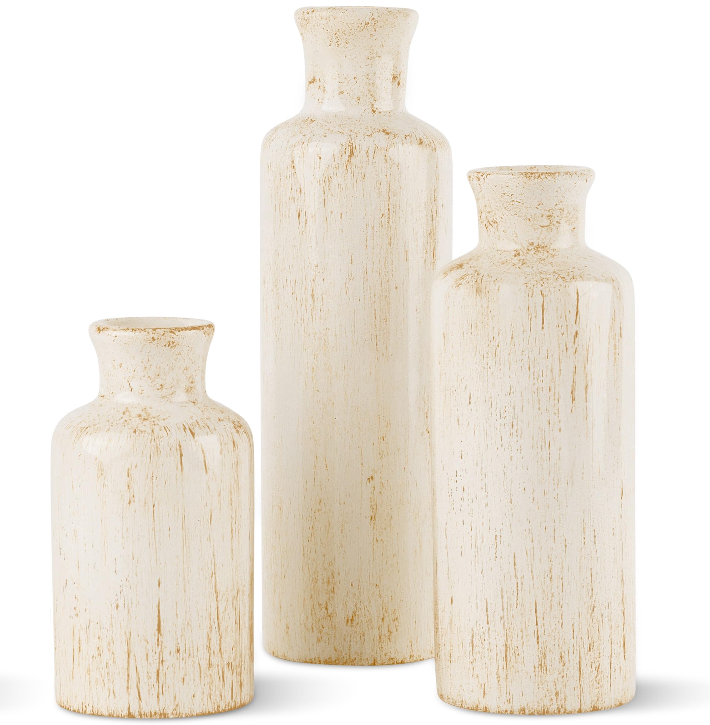 Vases for Decor, Perfect for Holding Pampas Grass, Dried/Fresh Flowers, Vases