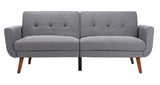 Bushwick Sofabed, 0, Stone/Brown