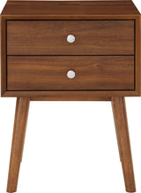 838Walnut Teddy Collection Modern | Contemporary Wooden Nightstand