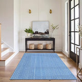 Washable Area Rug 3' x 5', Woven Cotton Non-Shedding Kitchen Rugs