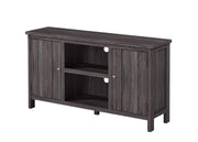 Modern Wood Stand with Cabinet Doors for TV's up to 60" Living Room Storage