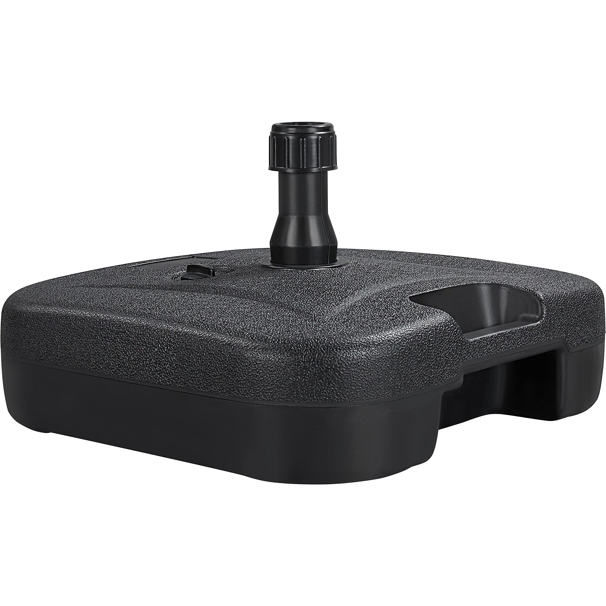 Umbrella Base 22L Square Water & Sand Filled Patio Outdoor Umbrella Stand