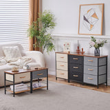 Nightstand with Drawer, Night Stand Bedside Table with Storage Drawers