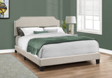 Bed Frames, Queen, Beige