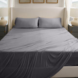 Active Comfort Sheet Set, Comfortable Cooling Sheets with 1 Flat Sheet, 1 Fitted Sheet,
