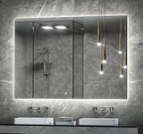 60 x 36 Inch Backlit Mirror Bathroom Lighted Mirror LED Mirror Anti-Fog Wal