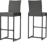 Conrad Outdoor Wicker Barstools, 2-Pcs Set