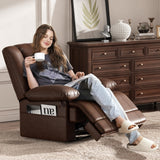 Dual Motor Electric Lift Recliner Sofa, Ergonomic, Massage Chair with Heating Function